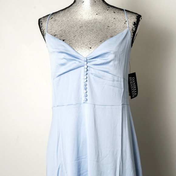 NWT 🌟Host Pick🌟DANIELLE BERNSTEIN SATIN MIDI SLIP DRESS - sz 16 - Picture 6 of 10